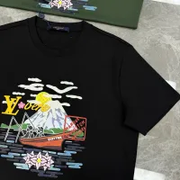 $80.00 USD Louis Vuitton LV T-Shirts Short Sleeved For Men #1393379