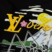 $80.00 USD Louis Vuitton LV T-Shirts Short Sleeved For Men #1393379