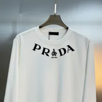 $80.00 USD Prada T-Shirts Long Sleeved For Men #1393461
