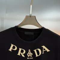 $80.00 USD Prada T-Shirts Long Sleeved For Men #1393463