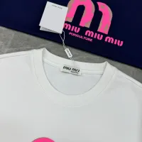 $80.00 USD MIU MIU T-Shirts Short Sleeved For Men #1393607