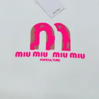 $80.00 USD MIU MIU T-Shirts Short Sleeved For Men #1393607