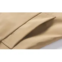 $88.00 USD Burberry Trench Coat Long Sleeved For Men #1395346