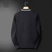 $52.00 USD Prada T-Shirts Long Sleeved For Men #1396488