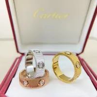 $27.00 USD Cartier Rings In Rose Gold For Unisex #1397469