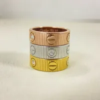 $27.00 USD Cartier Rings In Gold For Unisex #1397473