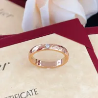 $25.00 USD Cartier Rings In Rose Gold #1398482