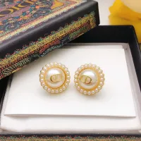 $25.00 USD Christian Dior Earrings For Women #1398641
