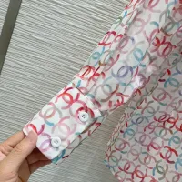 $68.00 USD Chanel Shirts Long Sleeved For Women #1398796