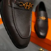 $85.00 USD Hermes Leather Shoes For Men #1399057