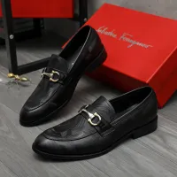 $82.00 USD Salvatore Ferragamo Leather Shoes For Men #1399115