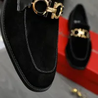 $80.00 USD Salvatore Ferragamo Leather Shoes For Men #1399136