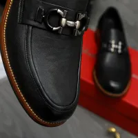 $125.00 USD Salvatore Ferragamo Leather Shoes For Men #1399159