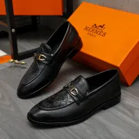 $85.00 USD Hermes Leather Shoes For Men #1399244