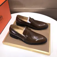 $100.00 USD Hermes Leather Shoes For Men #1399386