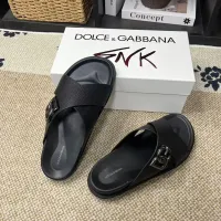 $60.00 USD Dolce & Gabbana D&G Slippers For Men #1399475