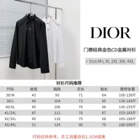 $64.00 USD Christian Dior Shirts Long Sleeved For Men #1399646