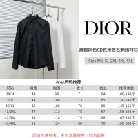 $64.00 USD Christian Dior Shirts Long Sleeved For Men #1399654