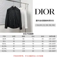 $64.00 USD Christian Dior Shirts Long Sleeved For Men #1399663