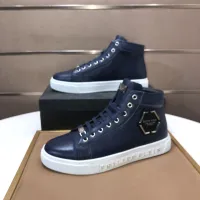 $88.00 USD Philipp Plein PP High Tops Shoes For Men #1400012