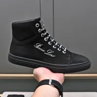 $88.00 USD Philipp Plein PP High Tops Shoes For Men #1400016
