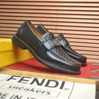 $98.00 USD Fendi Leather Shoes For Men #1400061
