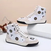 $80.00 USD Fendi High Tops Casual Shoes For Men #1400170