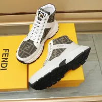$98.00 USD Fendi High Tops Casual Shoes For Men #1400177