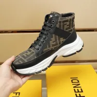 $98.00 USD Fendi High Tops Casual Shoes For Men #1400179
