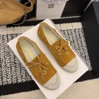 $102.00 USD Chanel Flat Shoes For Women #1400624