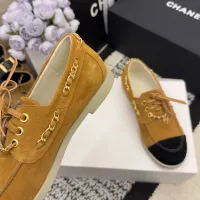 $102.00 USD Chanel Flat Shoes For Women #1400625