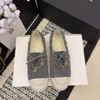 $102.00 USD Chanel Flat Shoes For Women #1400628