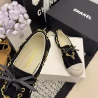 $102.00 USD Chanel Flat Shoes For Women #1400630