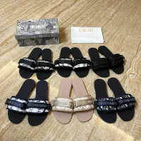 $80.00 USD Christian Dior Slippers For Women #1400637
