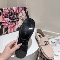 $118.00 USD Dolce & Gabbana D&G Leather Shoes For Women #1400752