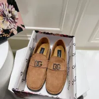 $118.00 USD Dolce & Gabbana D&G Leather Shoes For Women #1400753