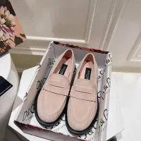 $122.00 USD Dolce & Gabbana D&G Leather Shoes For Women #1400756