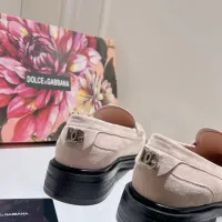 $122.00 USD Dolce & Gabbana D&G Leather Shoes For Women #1400756