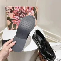 $122.00 USD Dolce & Gabbana D&G Leather Shoes For Women #1400759