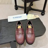 $112.00 USD Burberry Leather Shoes For Women #1400776