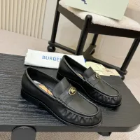 $112.00 USD Burberry Leather Shoes For Women #1400777