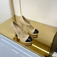 $118.00 USD Chanel High-Heeled Shoes For Women #1400921