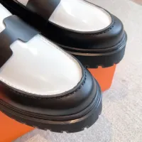 $112.00 USD Hermes Leather Shoes For Women #1400934