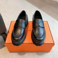 $112.00 USD Hermes Leather Shoes For Women #1400935