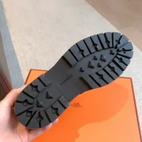 $112.00 USD Hermes Leather Shoes For Women #1400935