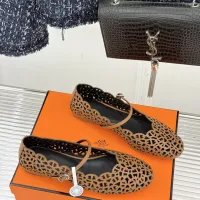 $112.00 USD Hermes Flat Shoes For Women #1400938