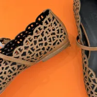 $112.00 USD Hermes Flat Shoes For Women #1400938