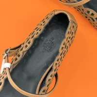 $112.00 USD Hermes Flat Shoes For Women #1400938