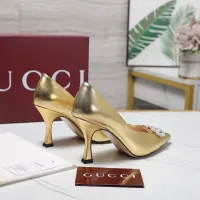 $112.00 USD Gucci High-Heeled Shoes For Women #1401080