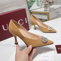 $112.00 USD Gucci High-Heeled Shoes For Women #1401081